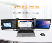 13.3인치 OEM IPS 노트북 휴대용 모니터 HDR10 듀얼 게임용 모니터