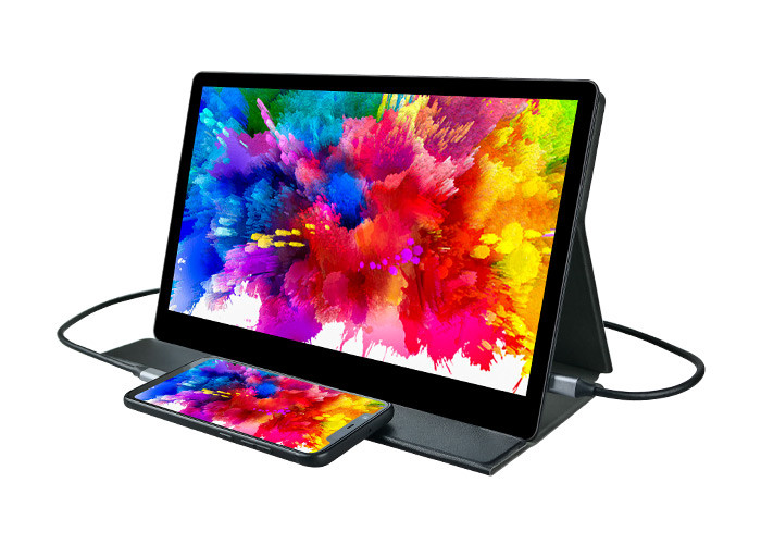 노트북을 위한 10.5 밀리미터 두께 15.6 인치 HDR 흑색 컬러 USB 두번째 화면